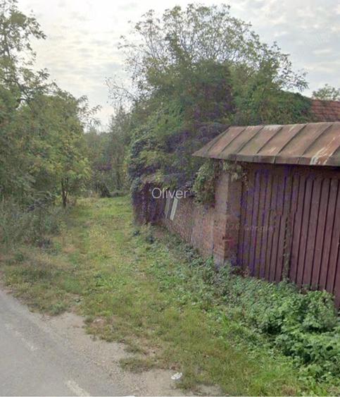 Casa rustica din lemn cu gradina mare