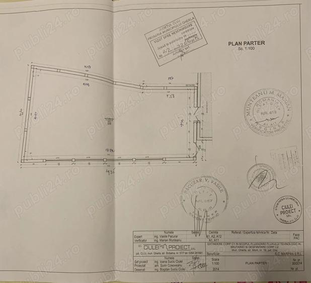 Spațiu comercial, de 166 mp, în Central