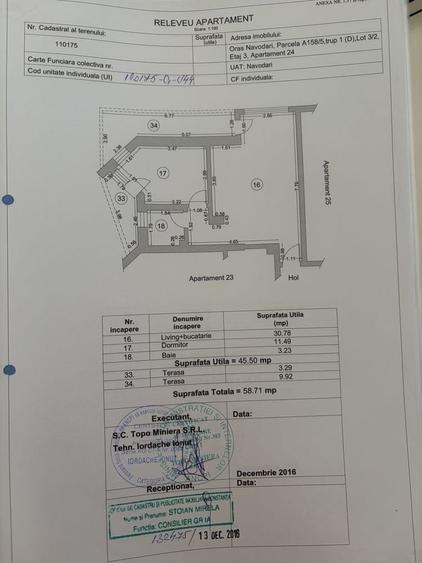 Apartament cu 2 camere decomandat în Central