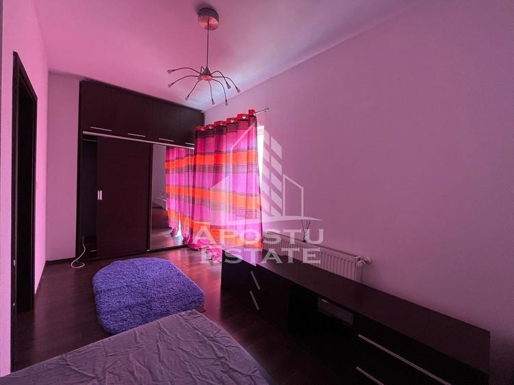 Apartament cu 2 camere semidecomandat, mobilat în Șagului