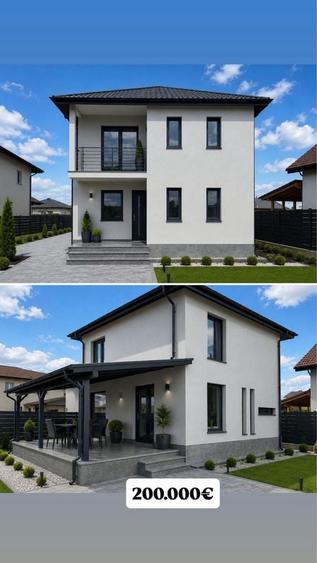 Casă cu 4 camere în Cărpiniș