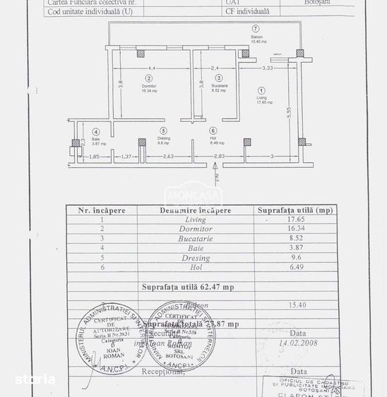 Apartament cu 2 camere în Central