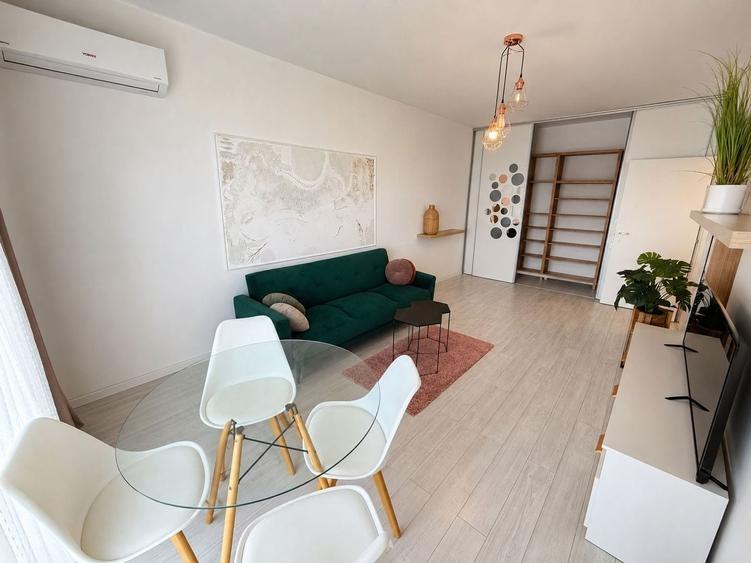Apartament cu 2 camere decomandat, mobilat în Lacul Morii