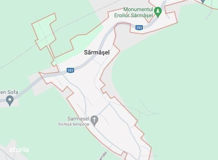 Spațiu comercial, în Sărmășel