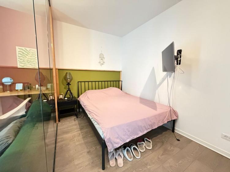 Apartament cu 2 camere semidecomandat, mobilat în Pipera