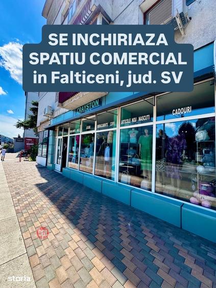 Spațiu comercial, de 98 mp, în Fălticeni