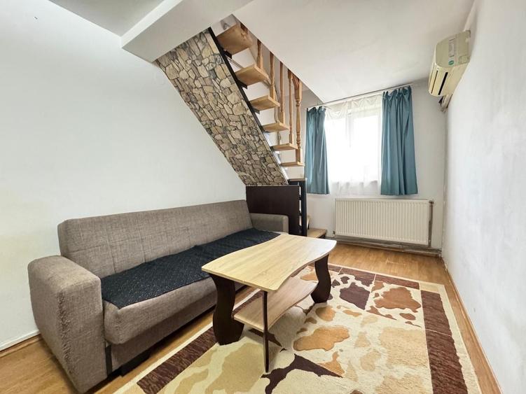 Apartament cu 2 camere semidecomandat, mobilat în Vasile Aaron