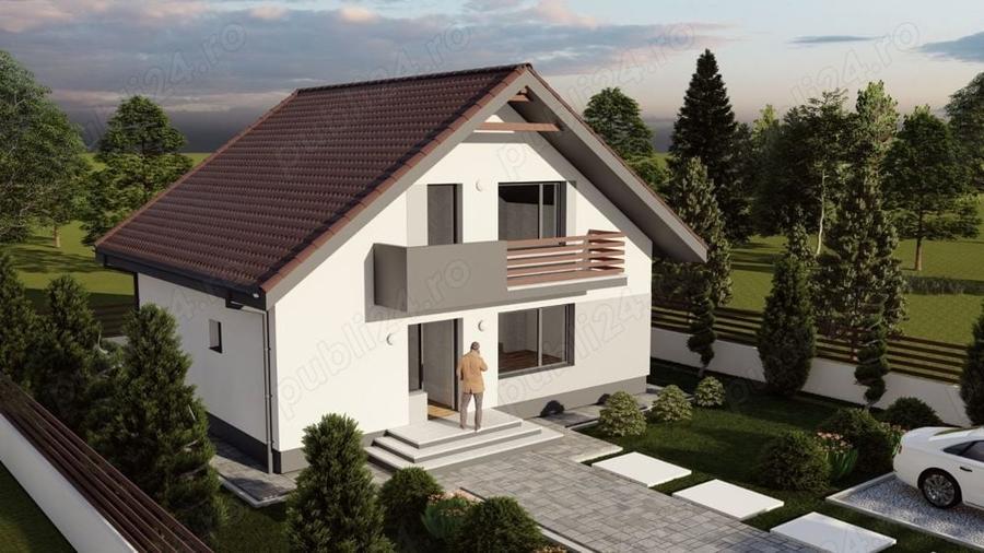Casă cu 4 camere cu Teren 500 Mp în Ciritei