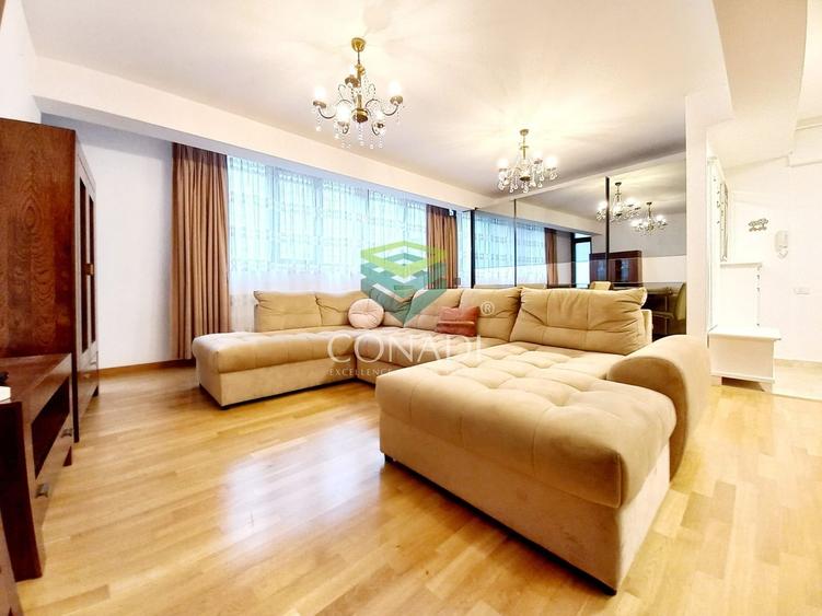 Apartament cu 3 camere decomandat, mobilat în Kiseleff