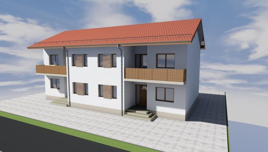 Duplex cu 4 camere cu Canalizare în Șelimbăr