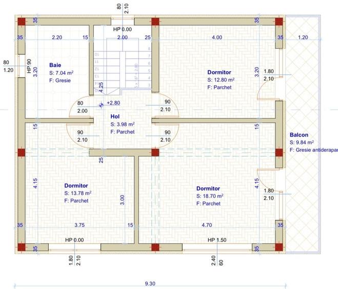 Casă cu 4 camere cu Teren 320 Mp în Mărgineni