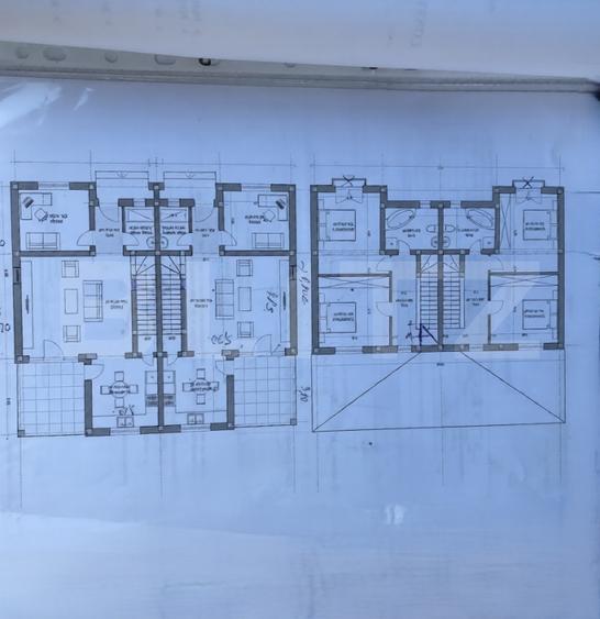 Duplex cu 4 camere cu Canalizare în Moșnița Nouă