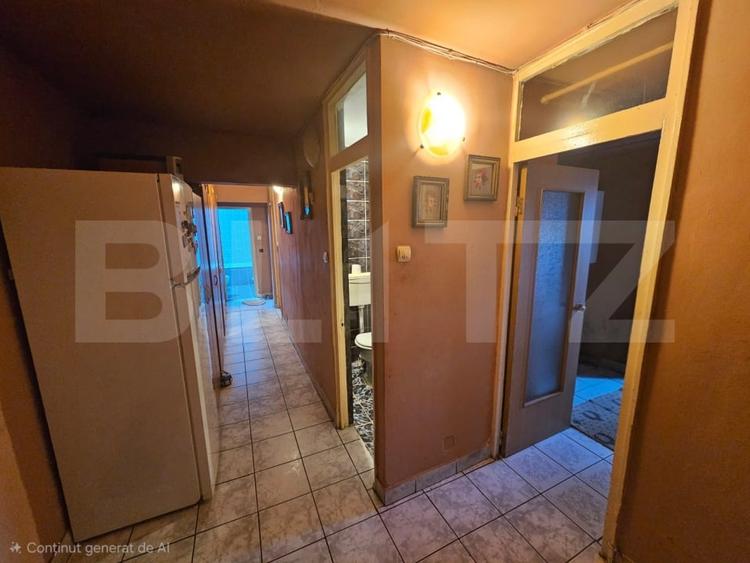 Apartament cu 3 camere decomandat, mobilat în Cetate