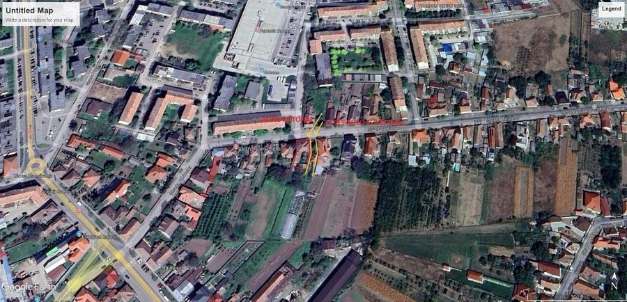 Casă individuală cu 4 camere cu Canalizare în Central