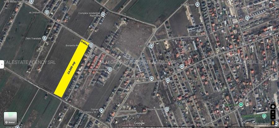 Teren Construcții extravilan de 24000 mp, în Odăi