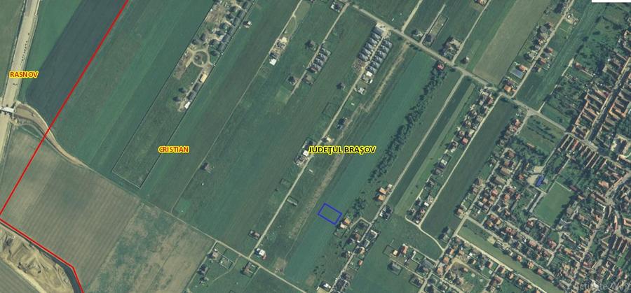Teren Construcții intravilan de 920 mp, în Cristian