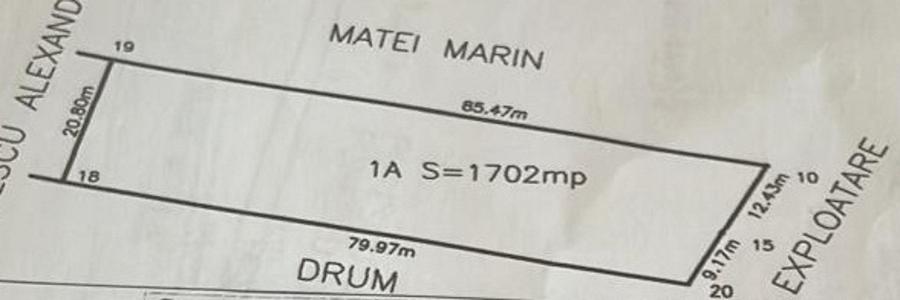 Teren de 2000 mp, în Bolintin-Deal