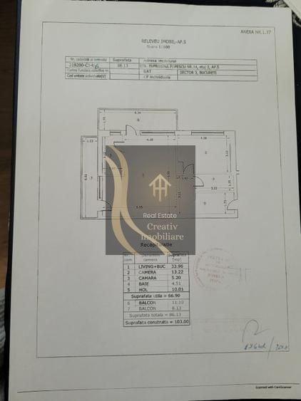 Apartament cu 2 camere semidecomandat în Dristor
