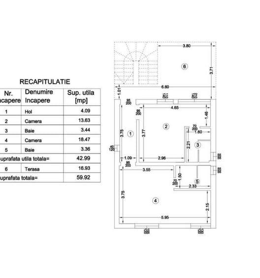 Casă cu 10 camere cu Teren 210 Mp în Tătărași