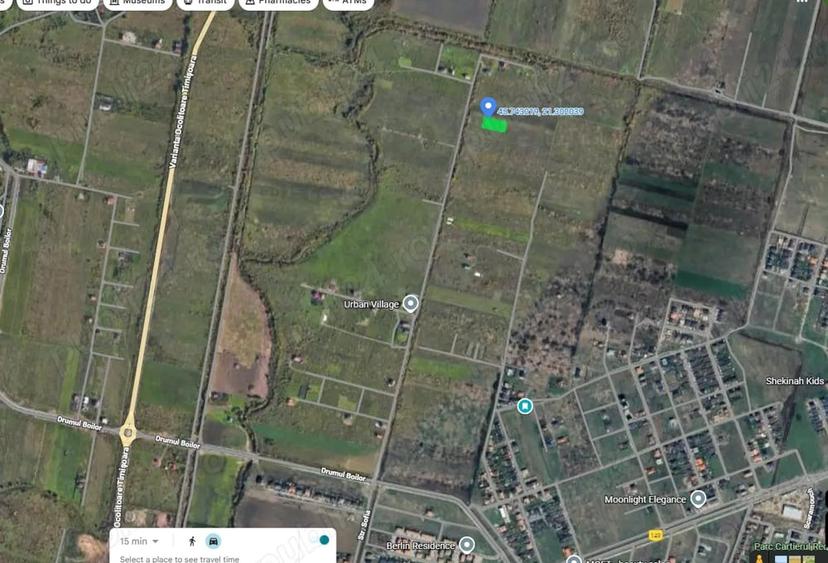 Teren de 742 mp, în Moșnița Nouă