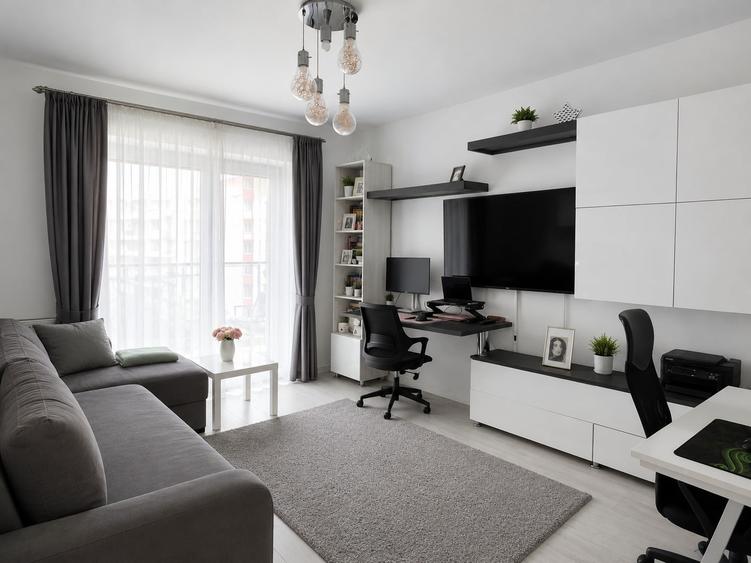 2 camere 55 mp, centrală,etaj 6 Lujerului - 7