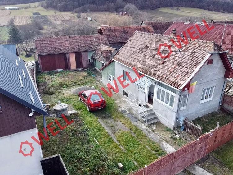 Casă cu 2 camere cu Teren 806 Mp în Vâlcele