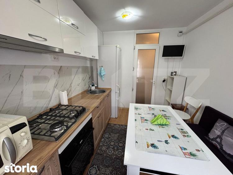 Apartament cu 2 camere semidecomandat în Nord