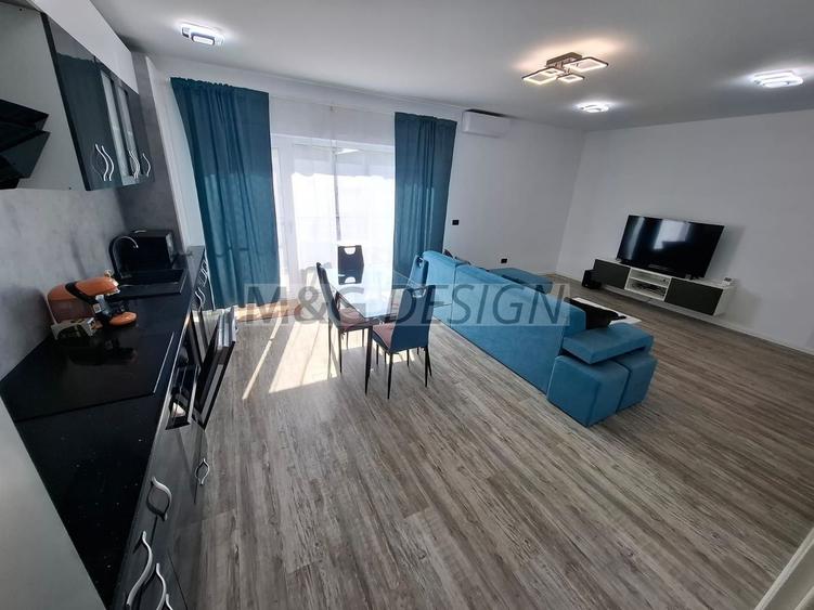 Apartament cu 2 camere semidecomandat, mobilat în Ghiroda