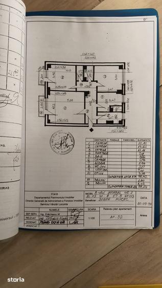 Apartament cu 3 camere, mobilat în Decebal