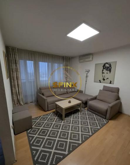 Apartament cu 2 camere semidecomandat, mobilat în Unirii