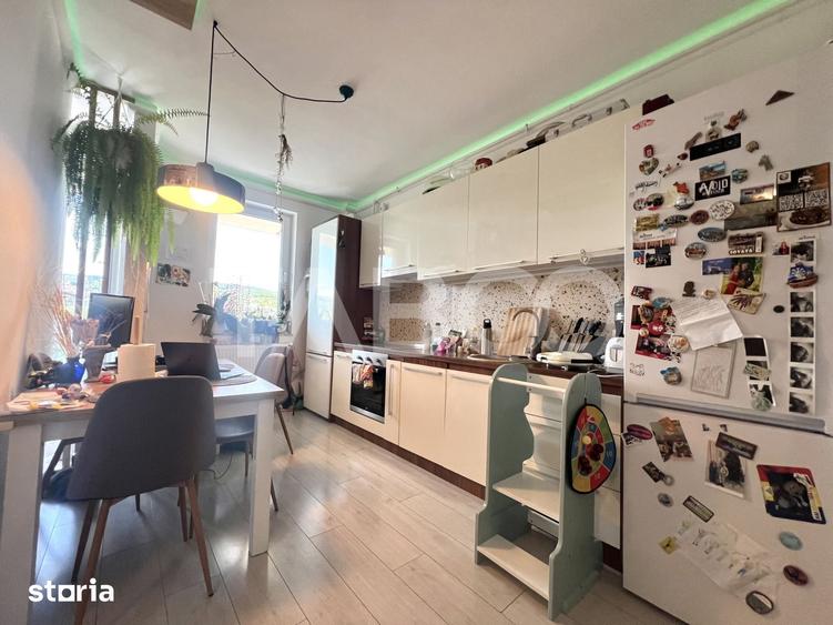 Apartament cu 2 camere semidecomandat în Borhanci