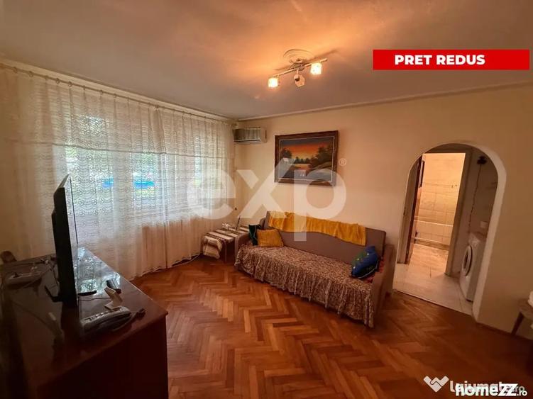 Apartament cu 2 camere semidecomandat în Craiovei