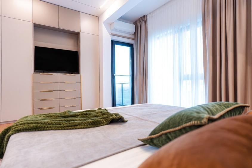 Apartament cu 3 camere, mobilat în Tunari