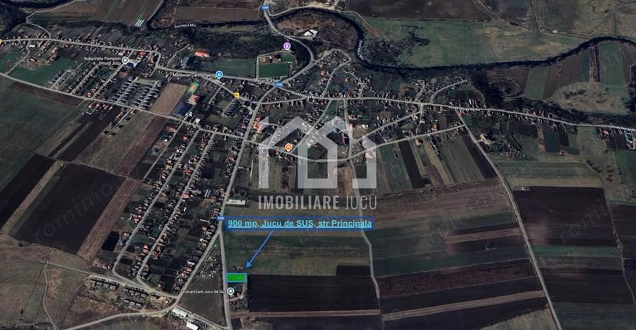 Teren de 1000 mp, în Jucu