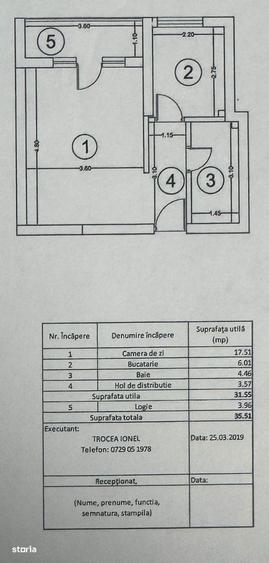 Garsonieră decomandată în Militari