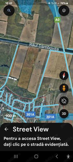 Teren de 5000 mp, în Glina