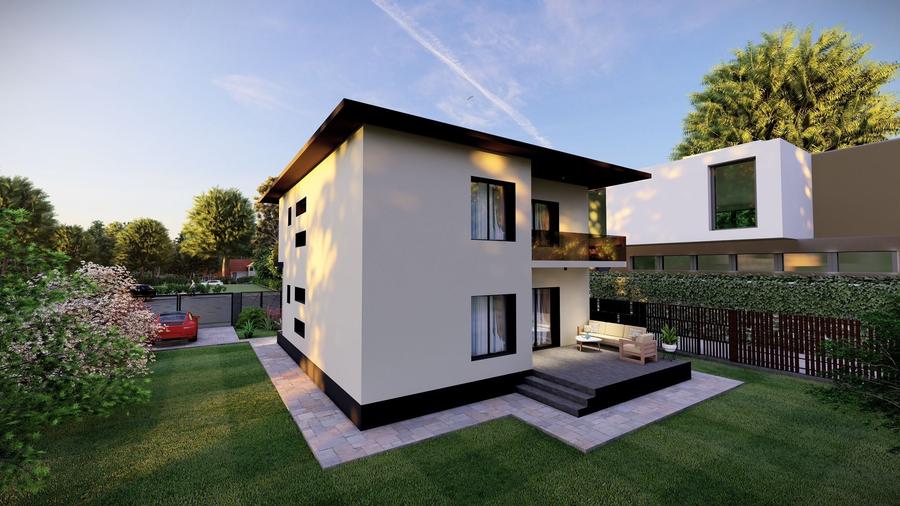 Casă individuală cu 5 camere cu Canalizare în Măgurele