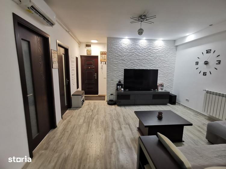 Apartament cu 3 camere semidecomandat, mobilat în Militari