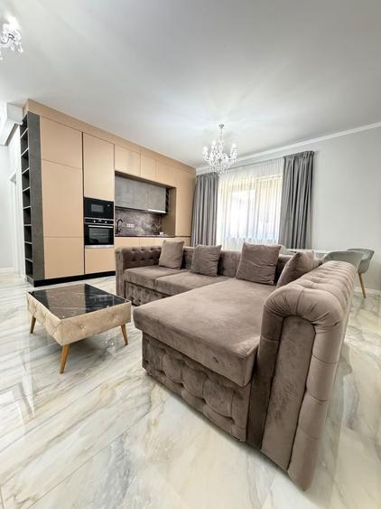 Apartament cu 2 camere semidecomandat, mobilat în Florești — fotografia 1