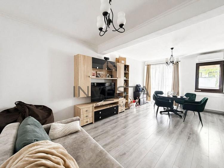 Apartament cu 2 camere semidecomandat, mobilat în Europa