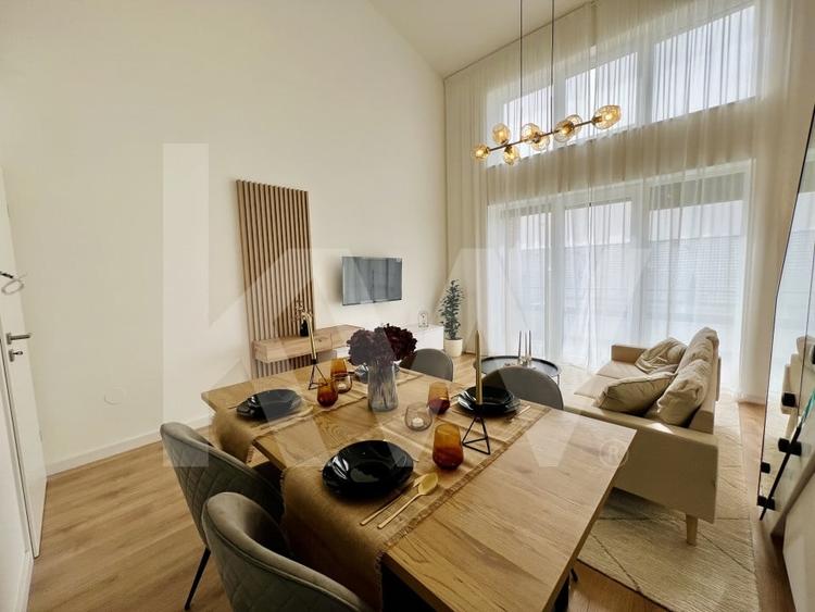 Penthouse 4 camere - mobilat si utilat, intabulat - 32