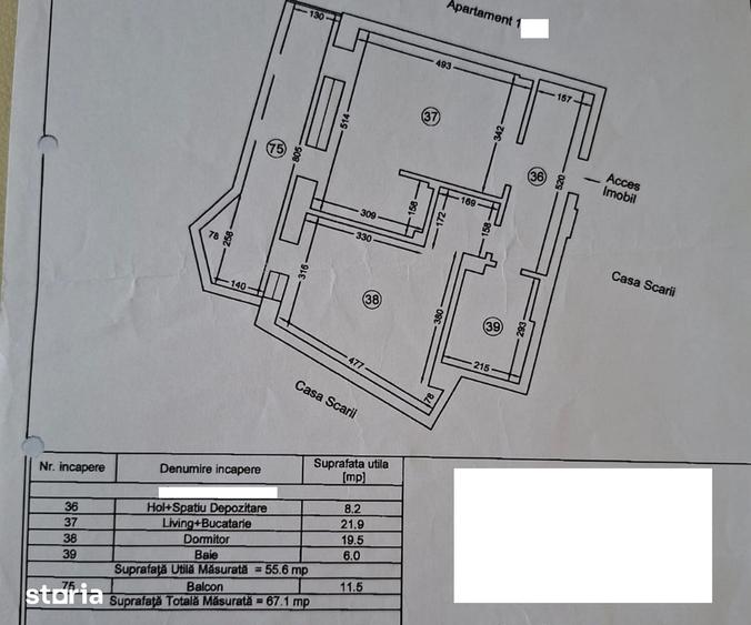 Apartament 2 camere Tomis Plus Maurer Residence -125000euro - 1