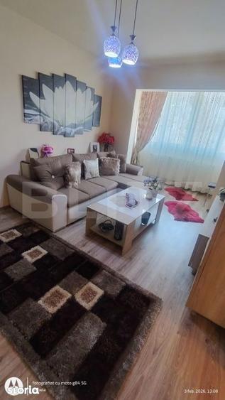 Apartament de 2 camere, etaj 1, complet mobilat si utilat - 1