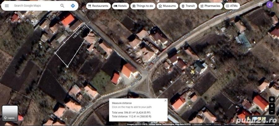 Teren de 620 mp, în Rediu