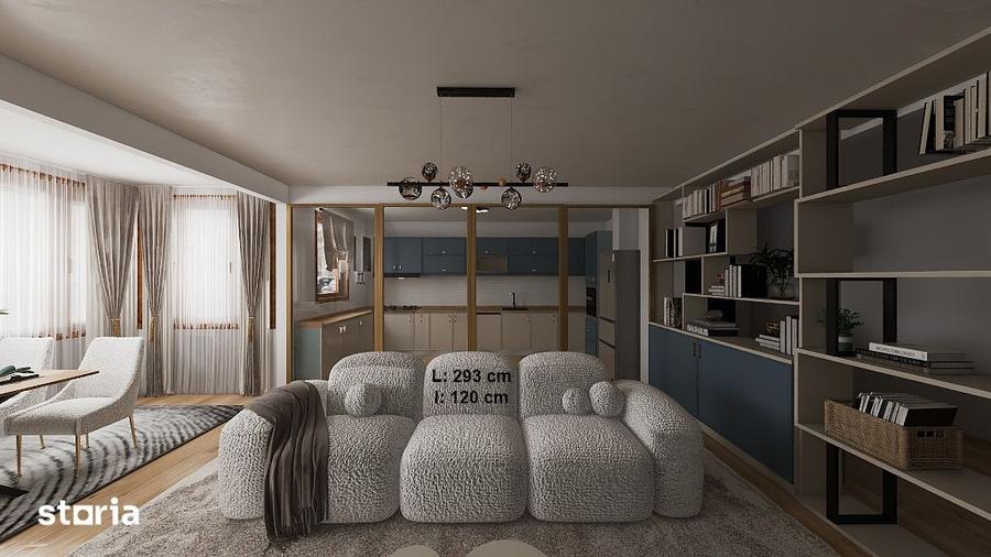 Apartament cu 3 camere în Sălăjan