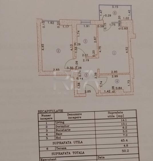 Apartament cu 2 camere decomandat în Timișoara