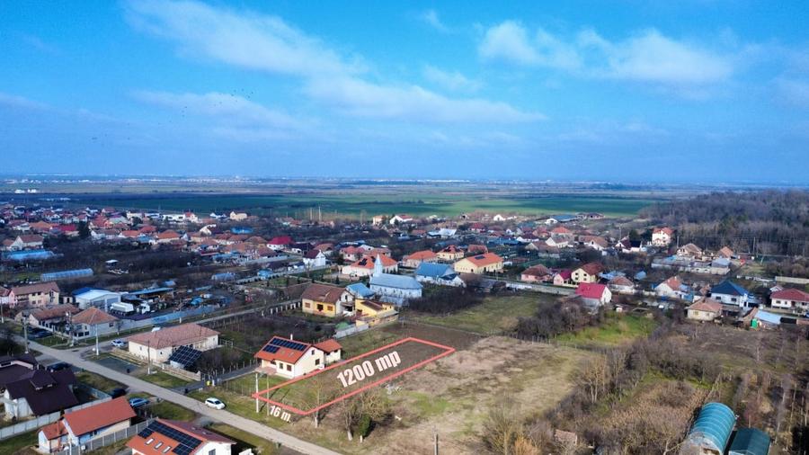 Teren Construcții intravilan de 1200 mp, în Bazoșu Nou