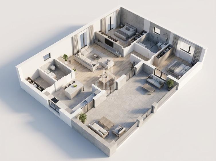 Casă individuală cu 3 camere cu Teren 472 Mp în Vidra