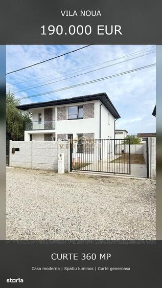 VILA NOUA | 5 CAMERE | 115 MP UTILI | CURTE 361 MP | COMISION 0%