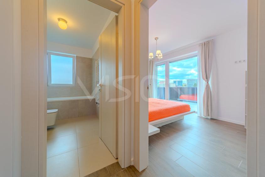 Apartament cu 3 camere semidecomandat în Între Lacuri